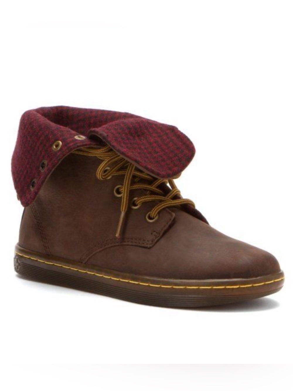 Dr. Martens AirWair Tehani dark brown brun fonce size 9 boot